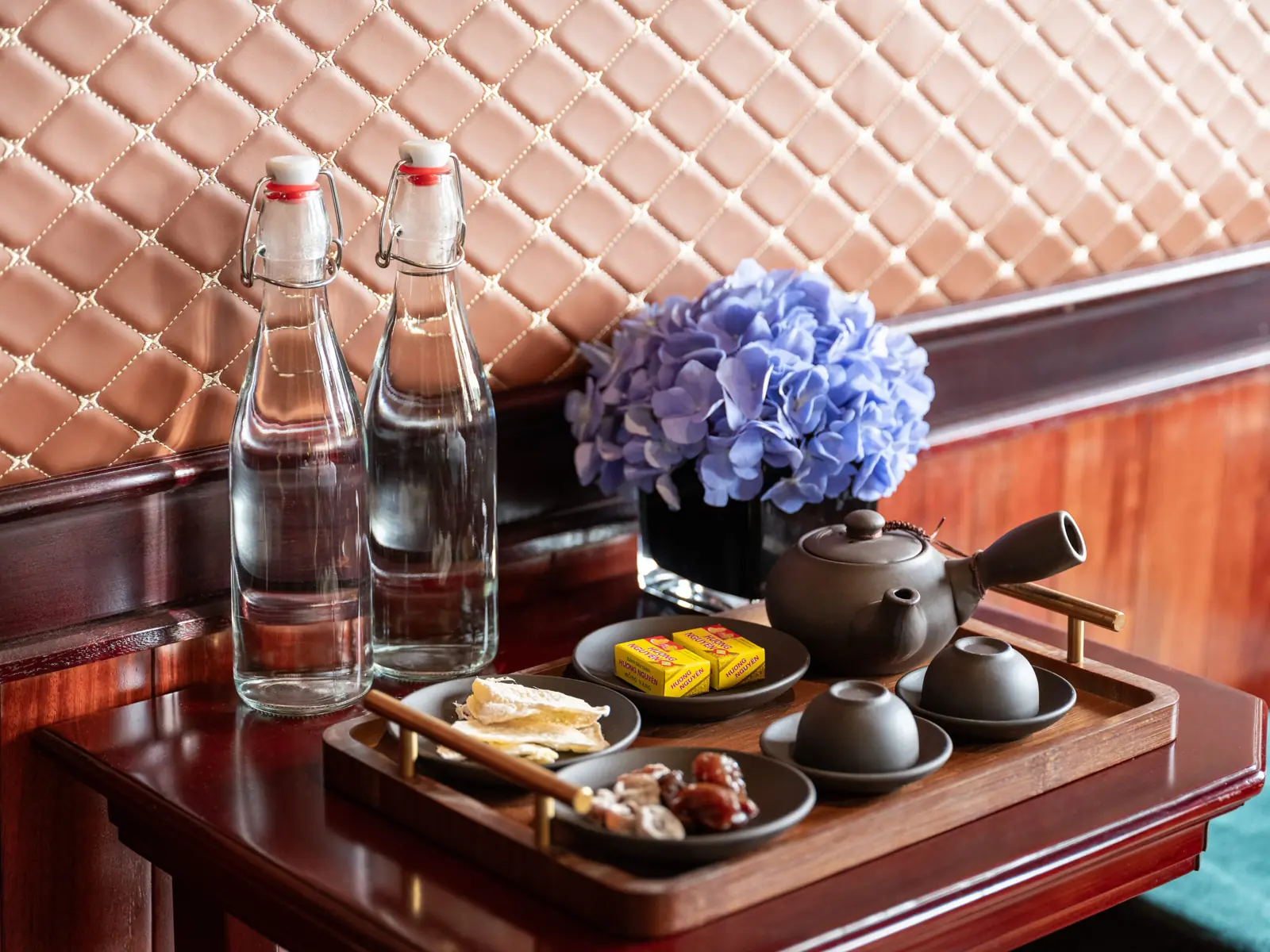Afternoon tea on board