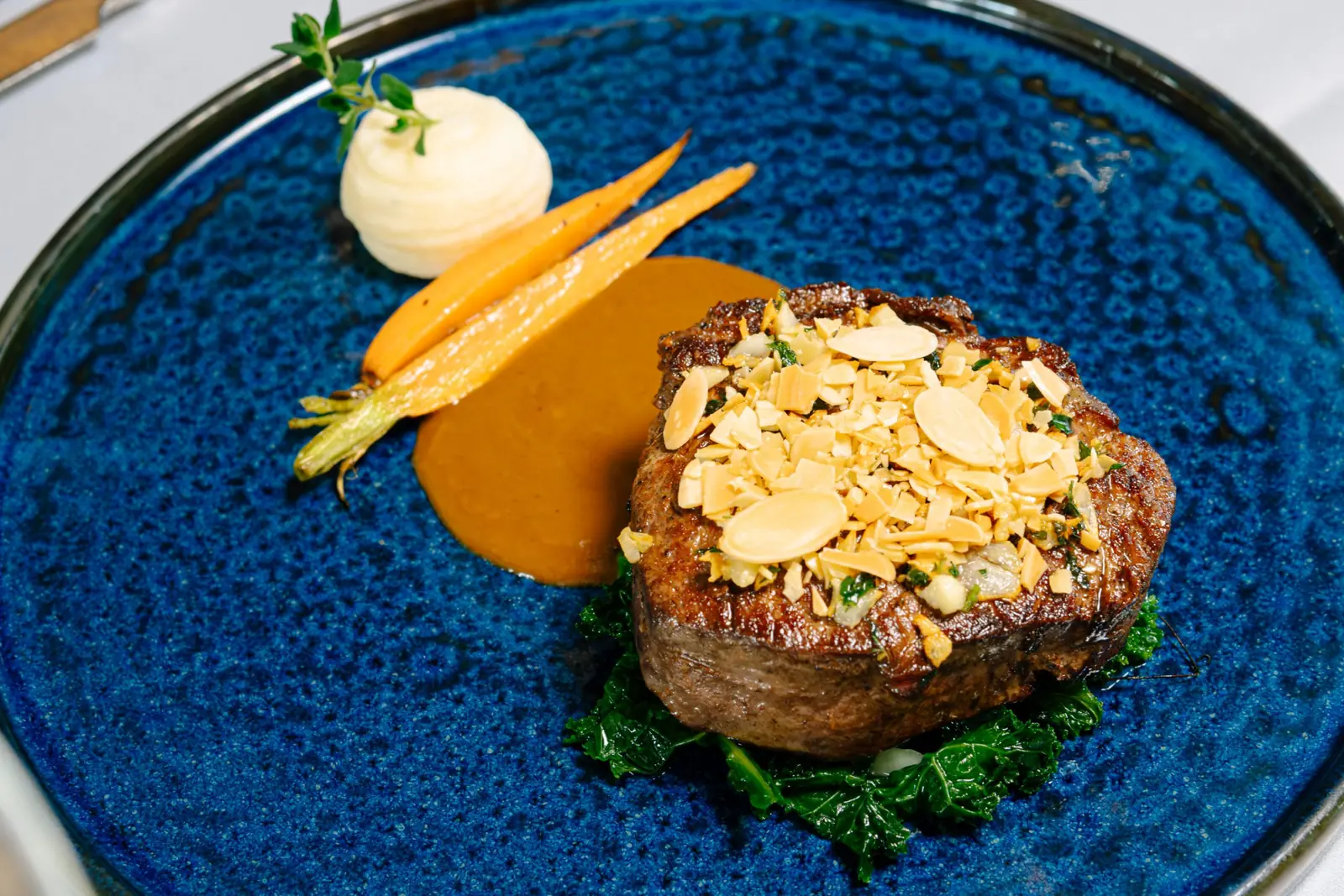 A main course from the dinner menu
