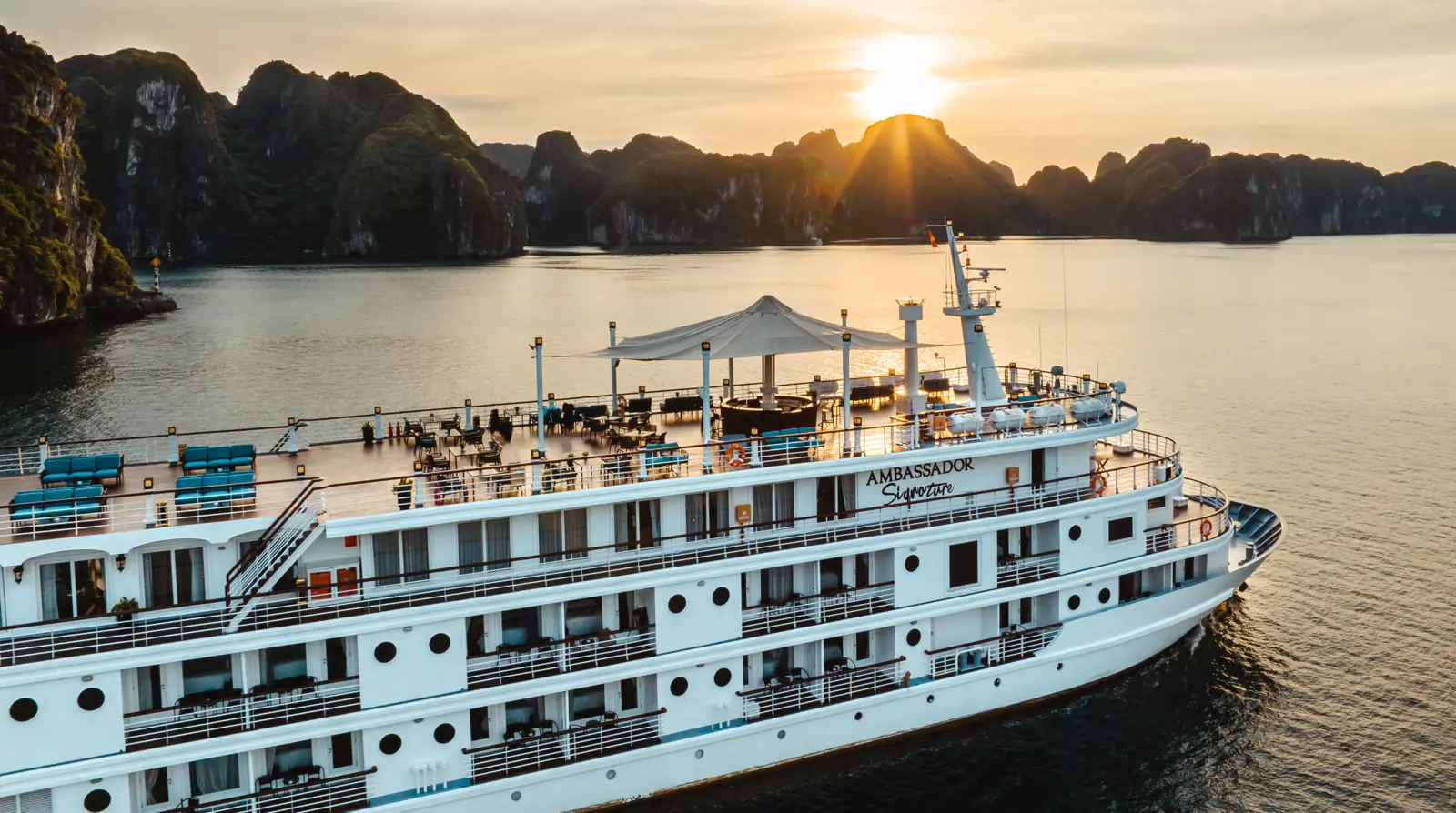 Ambassador Signature at sunset