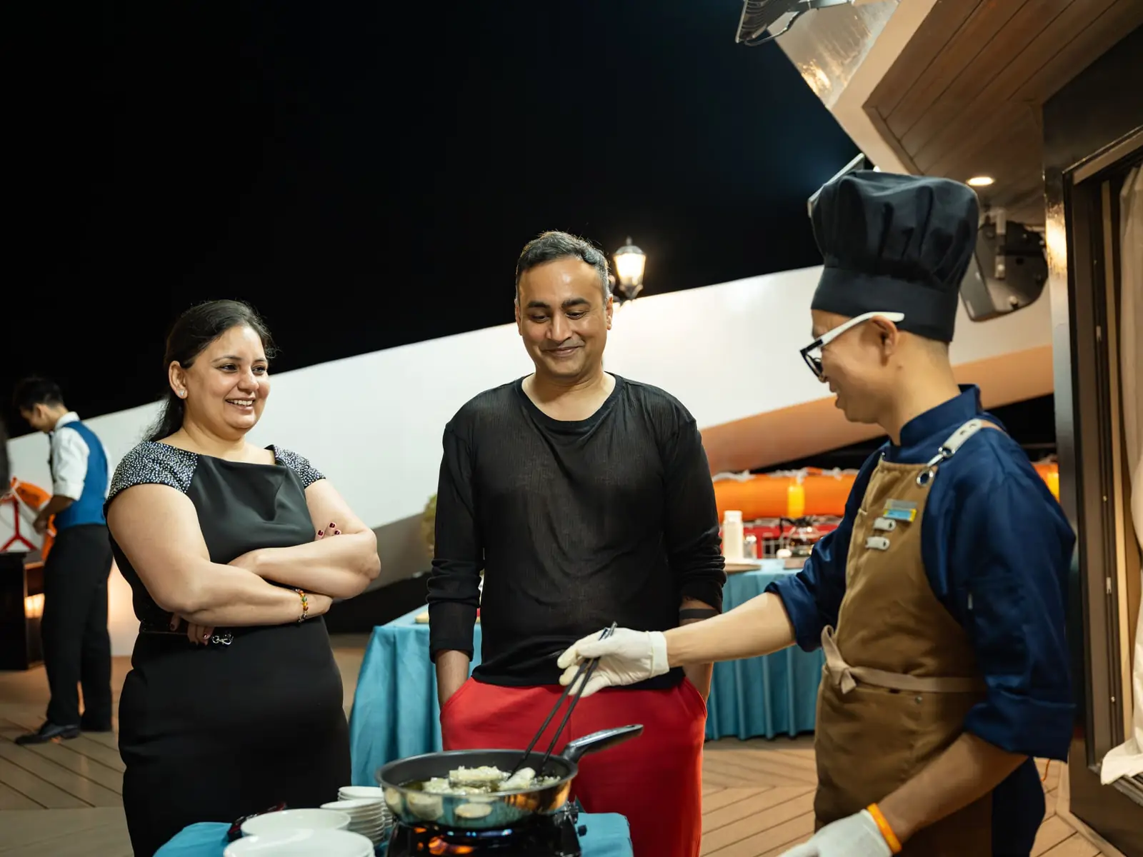 Cooking class with the chef