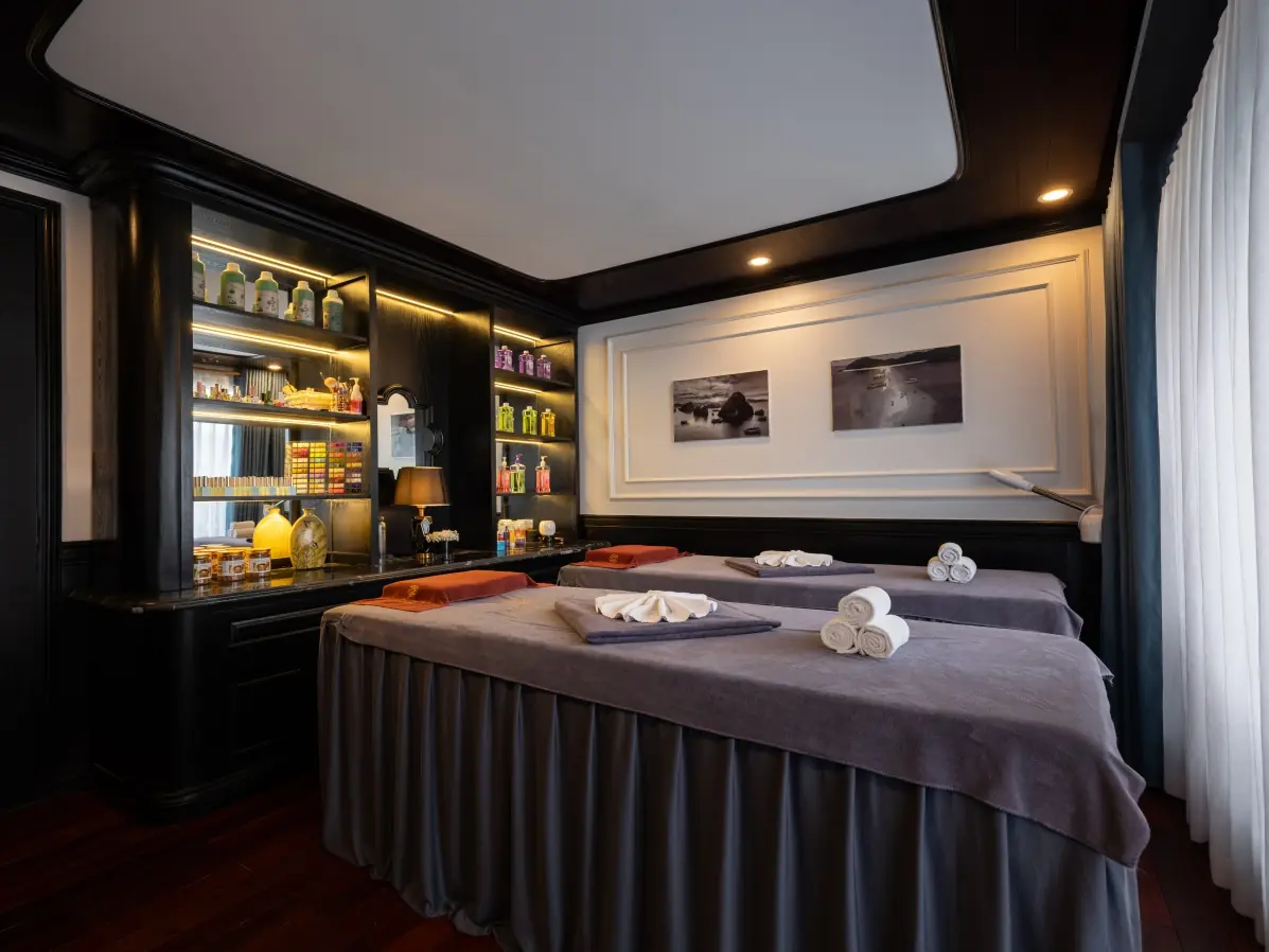 Spa room on La Casta Cruise
