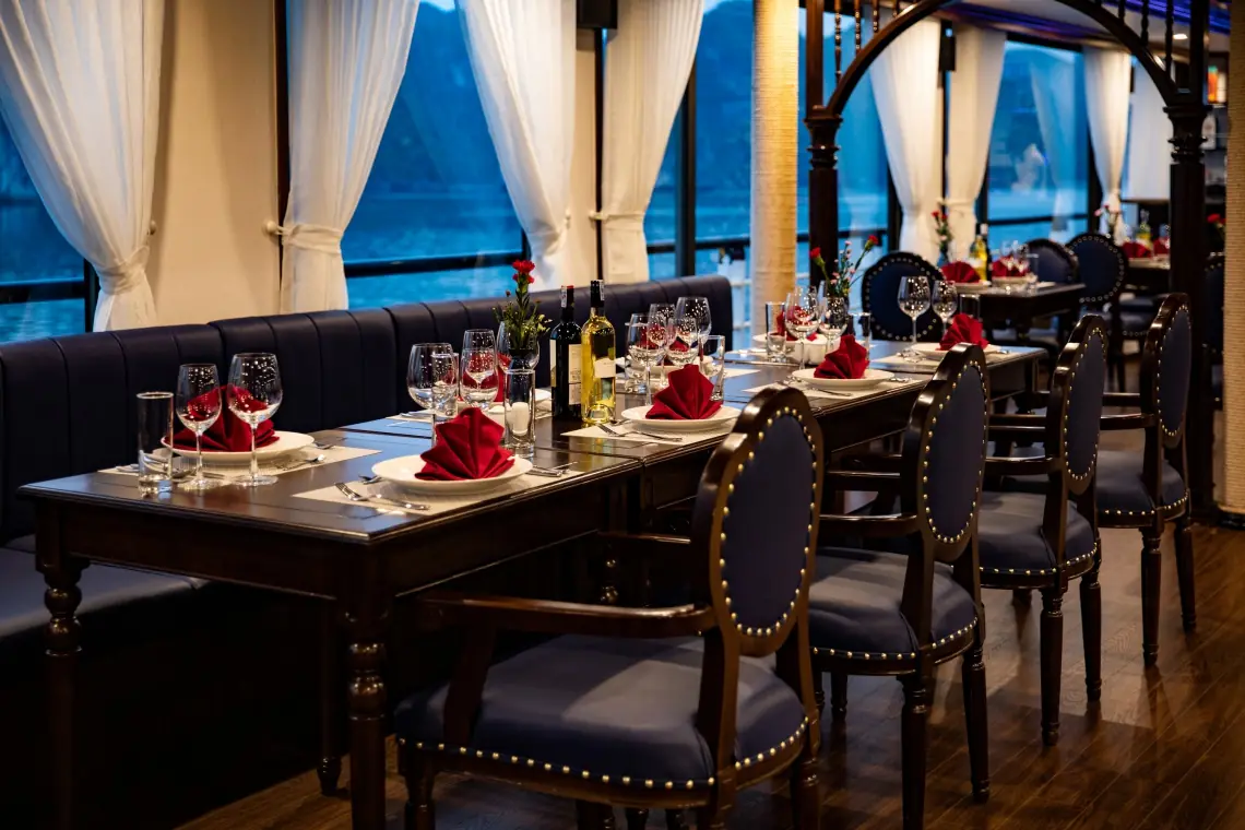 Restaurant on La Casta Regal Cruise