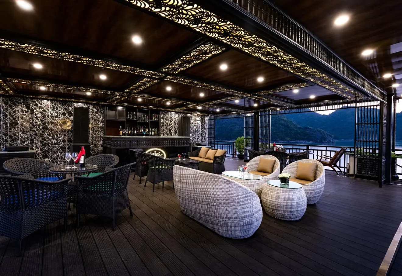 The Sky Bar on the 5th floor