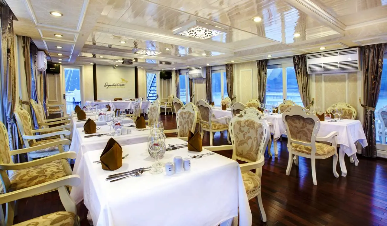 Restaurant on Signature Cruise