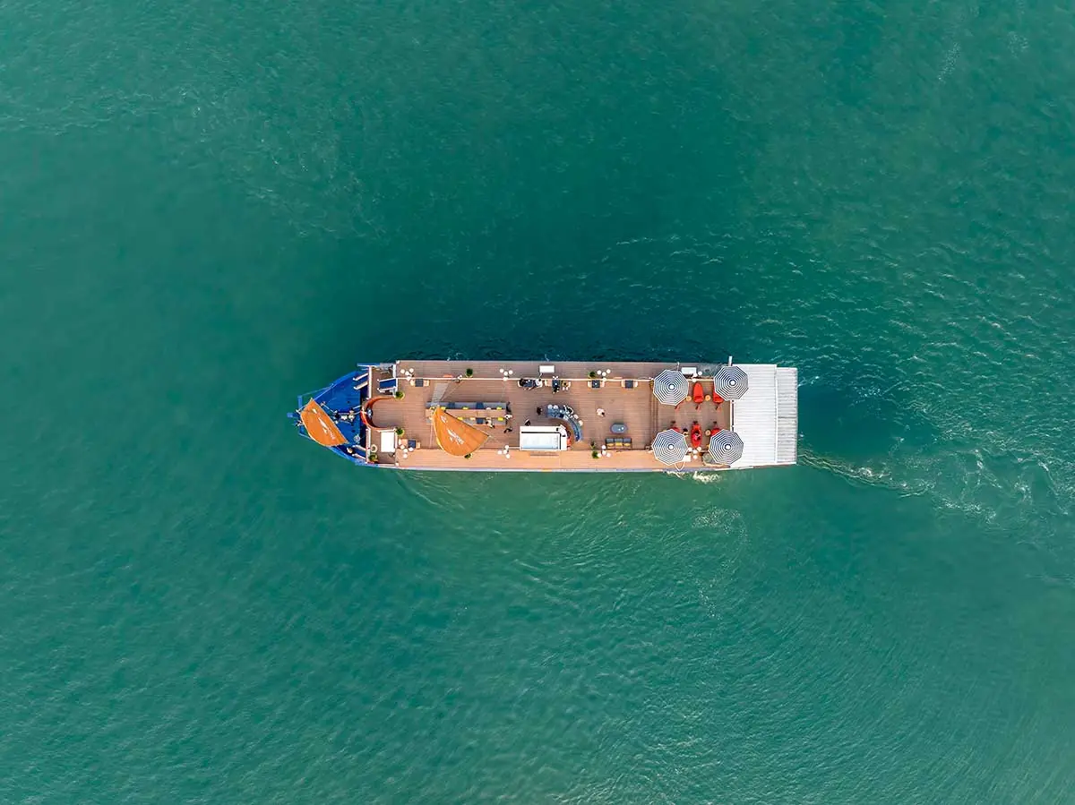 Signature Cruise seen from directly above