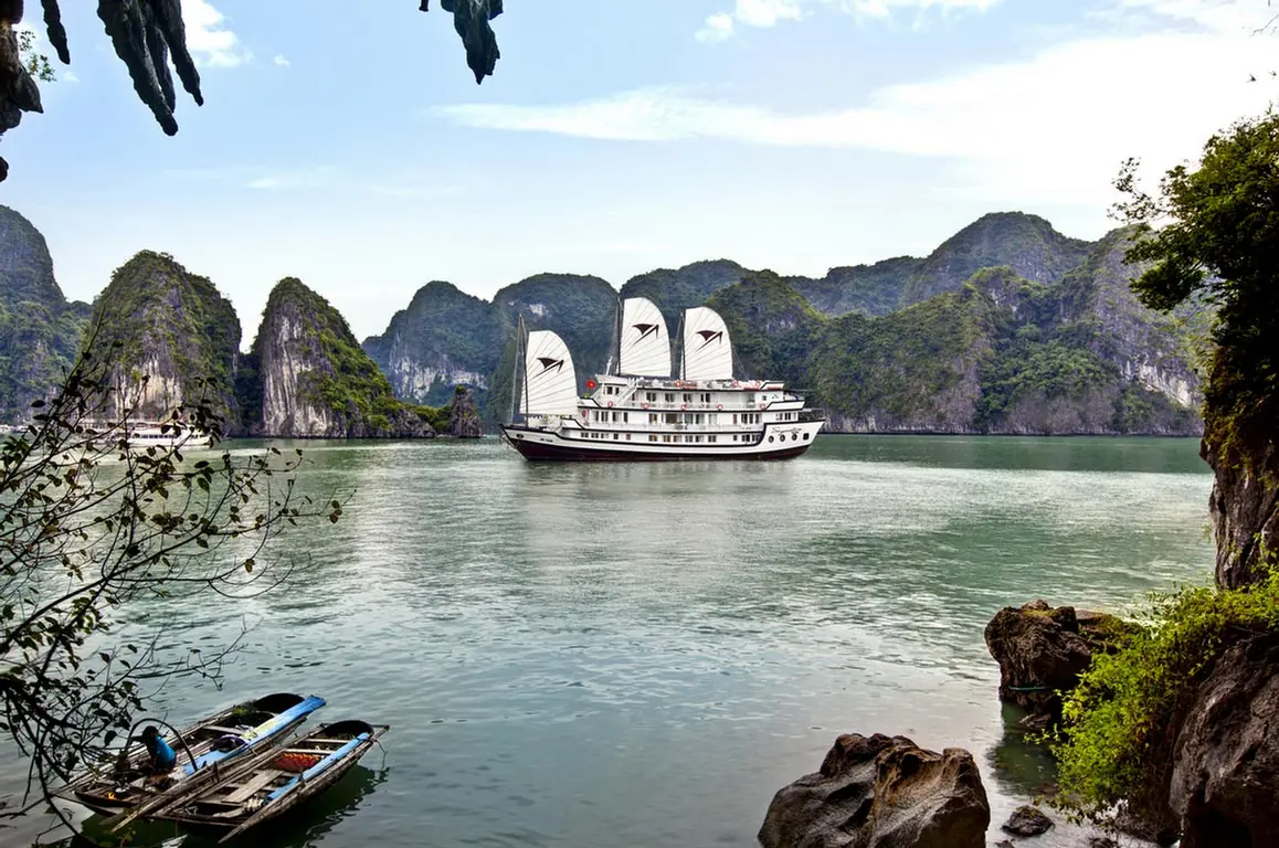 Signature Cruise seen from an island