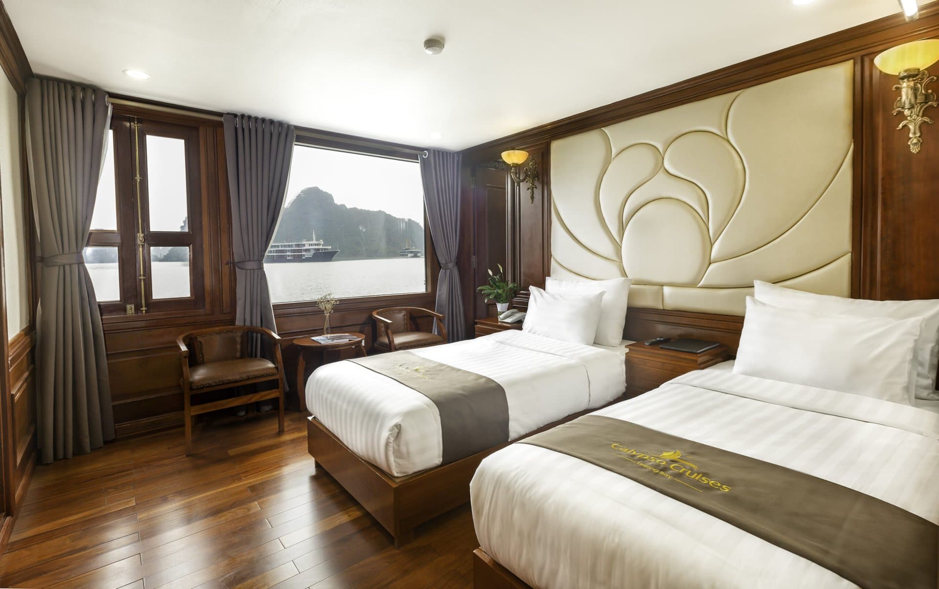 Calypso Cruise 2 Days 1 Night – 2 Days 1 Night Timeless Experience In Lan Ha Bay – twin cabin