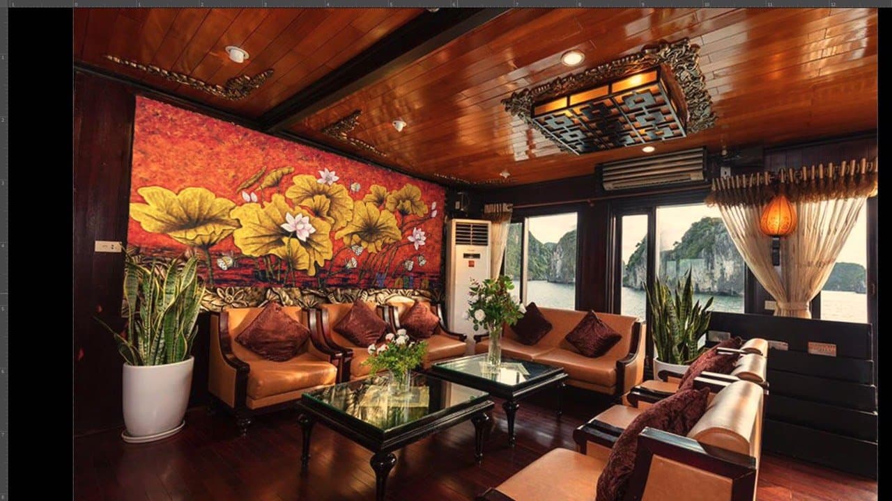 Arcady Boutique Cruise 2 Days 1 Night – 2 Days 1 Night On Luxury 5 Star Cruise Ha Long – restaurant