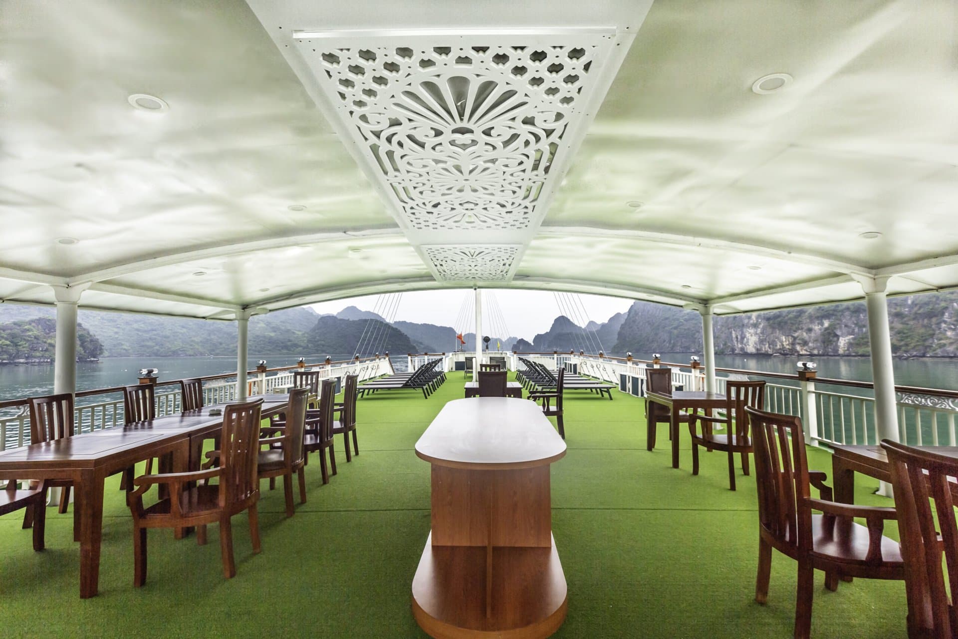 Calypso Cruise 2 Days 1 Night – 2 Days 1 Night Timeless Experience In Lan Ha Bay – sundeck