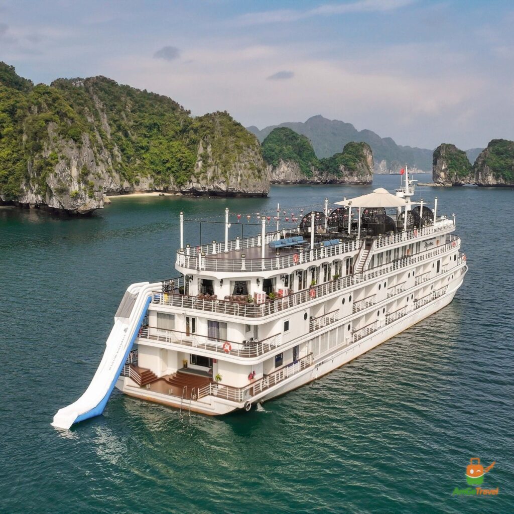 Aerial view of Ambassador Signature Cruise