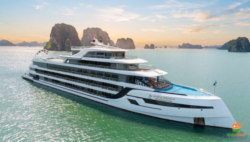 Athena Premium Cruise seen from the water