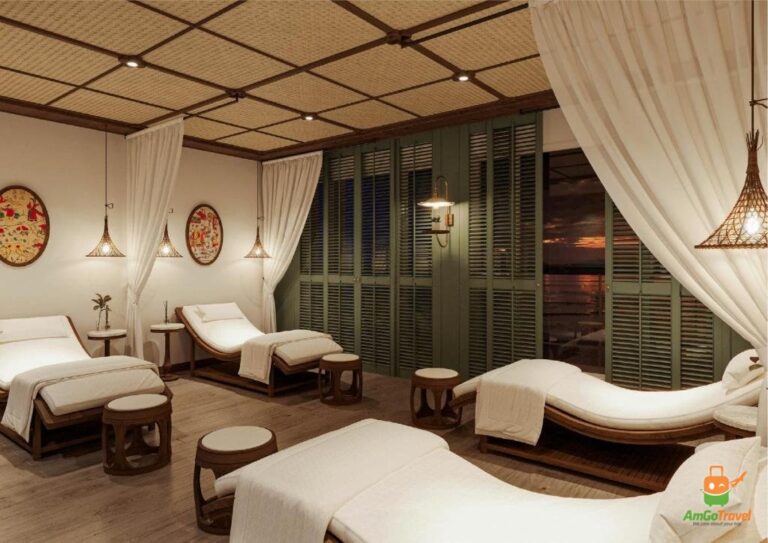 Wellness area on the cruise