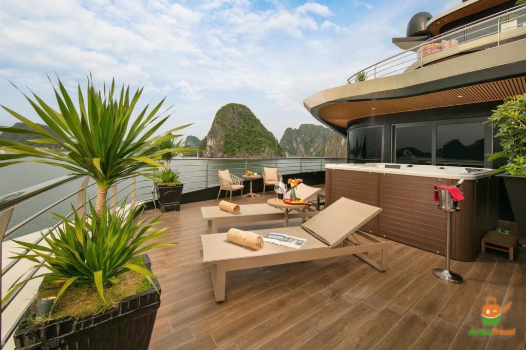 Sundeck of Calista Cruise