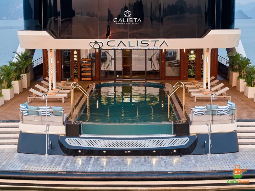 Four-season swimming pool on Calista Cruise