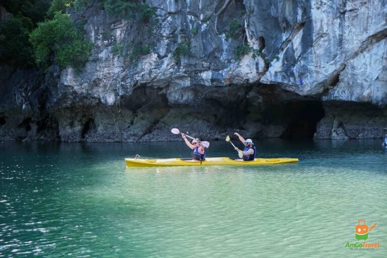 Kayaking in Lan Ha Bay with Capella Cruise