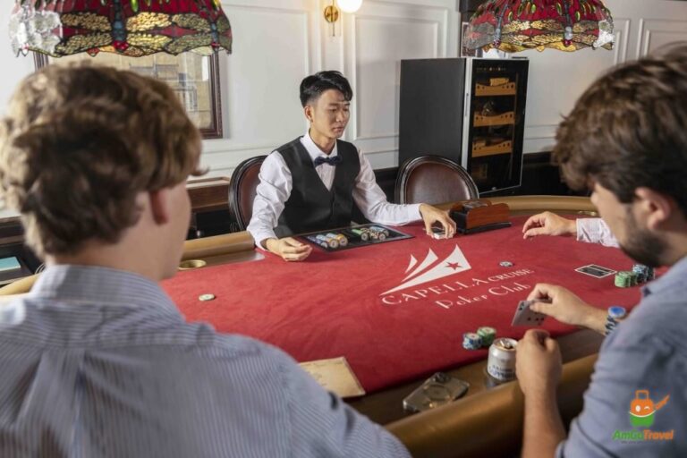 Poker club on Capella Cruise