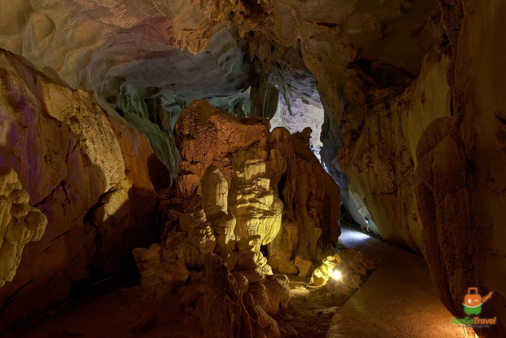 Inside Trung Trang Cave, Cat Ba Island