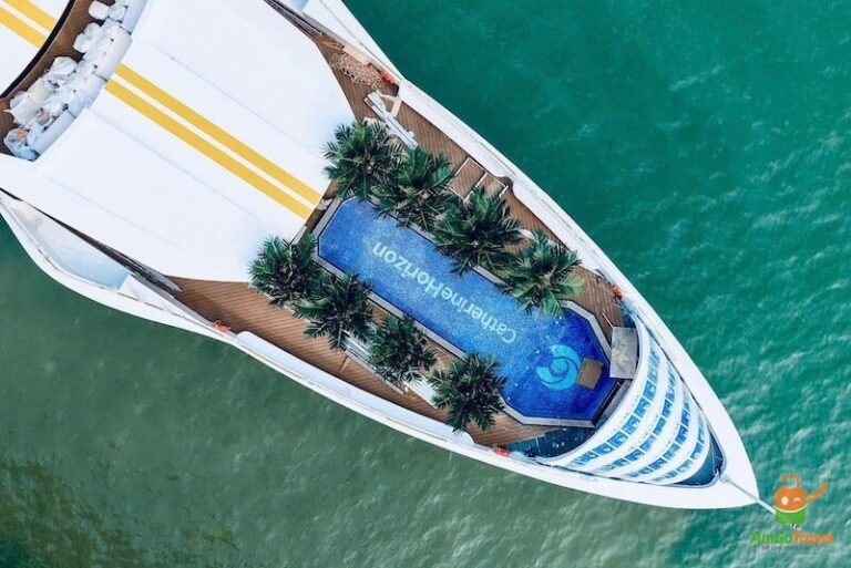 Aerial view of Catherine Horizon Cruise