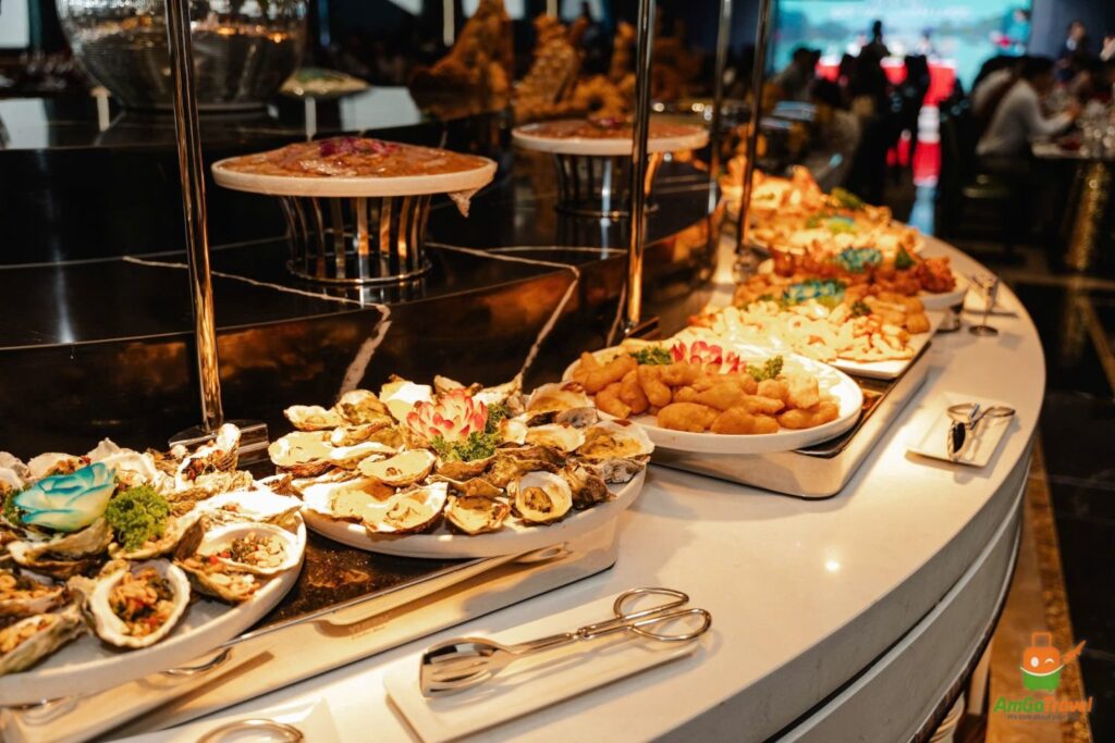 Buffet on Catherine Horizon Cruise