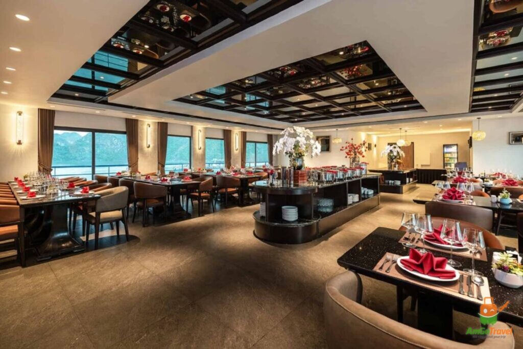 Restaurant on Celina of the Sea Cruise