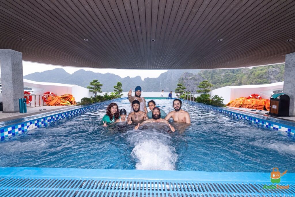 Four-season swimming pool on Celina of the Sea Cruise