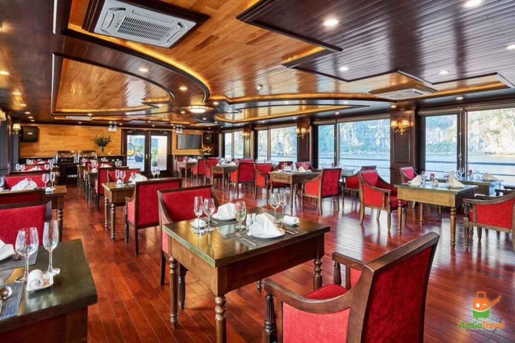 Restaurant on Dragon Bay Cruise