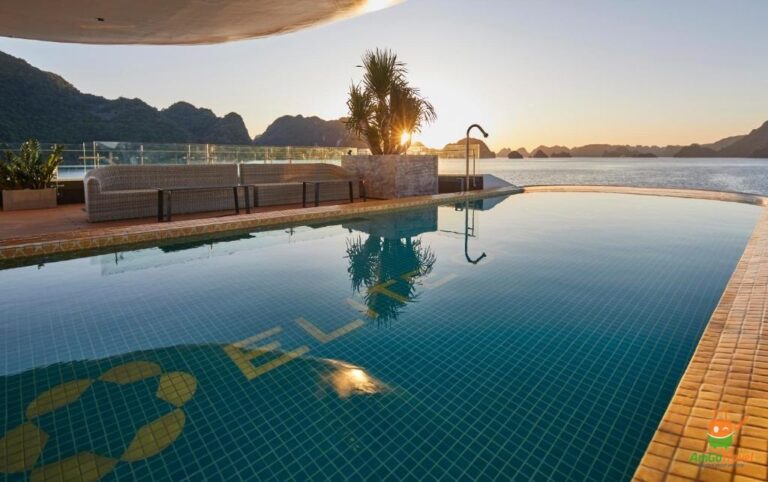 Infinity pool on Elite of the Seas Cruise