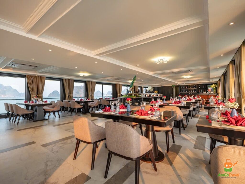 Restaurant on Halora Kairos Cruise