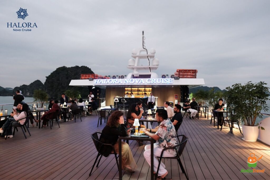 Sundeck of Halora Nova Cruise