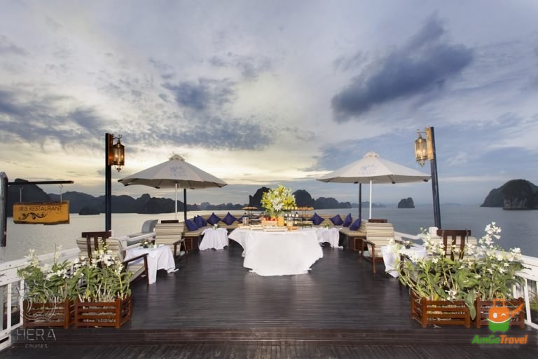 Open deck of Hera Grand Luxury Cruise