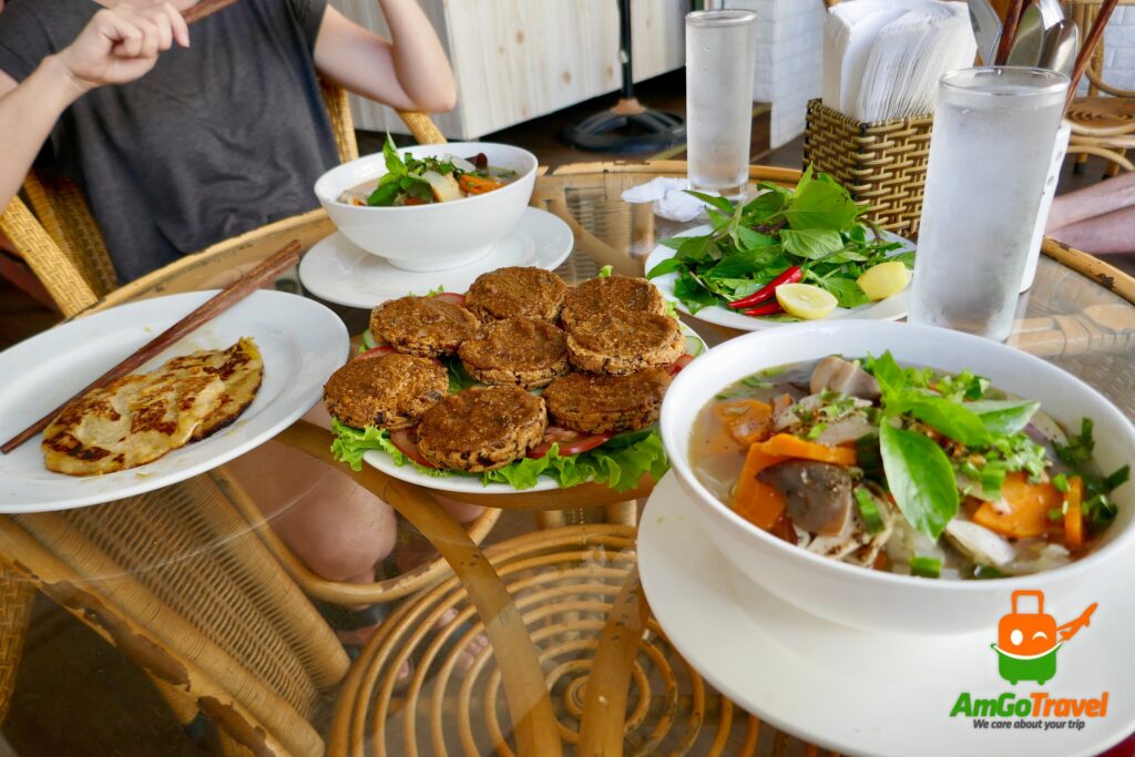 Dishes prepared at a Hoi An cooking class