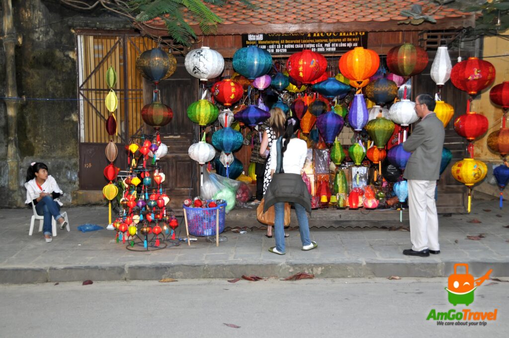 A lantern shop in Hoi An