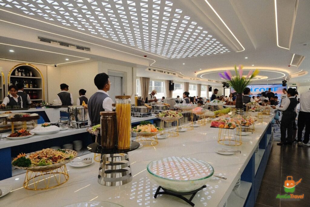 Restaurant on Icon Cruise