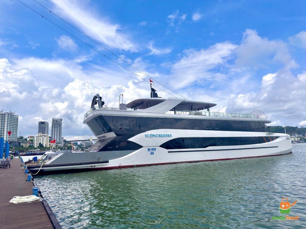 Icon Cruise seen from the water