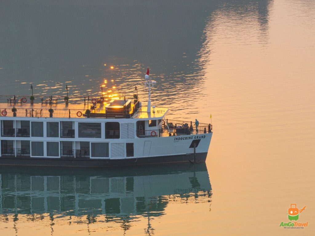 Indochine Grand Cruise seen from the water