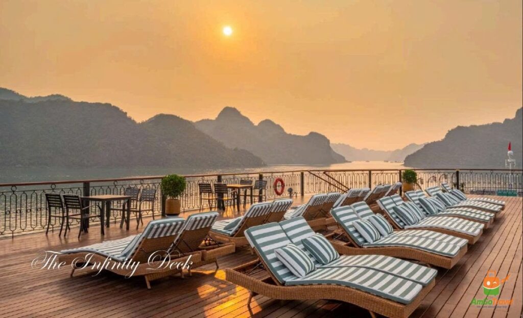 Sundeck of Indochine Grand Cruise