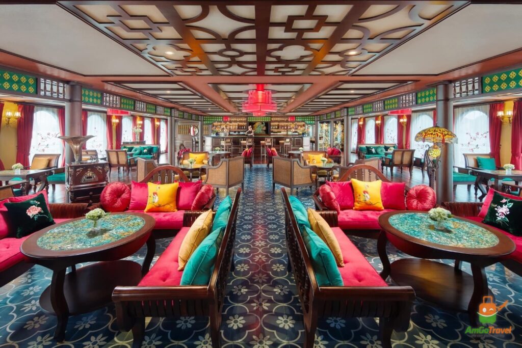 Restaurant on Indochine Premium Cruise