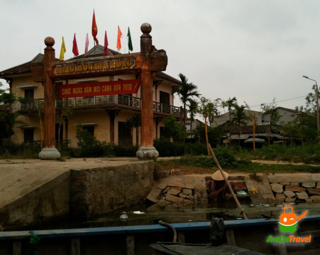 Gate of Kim Bong Carpentry Village, Hoi An