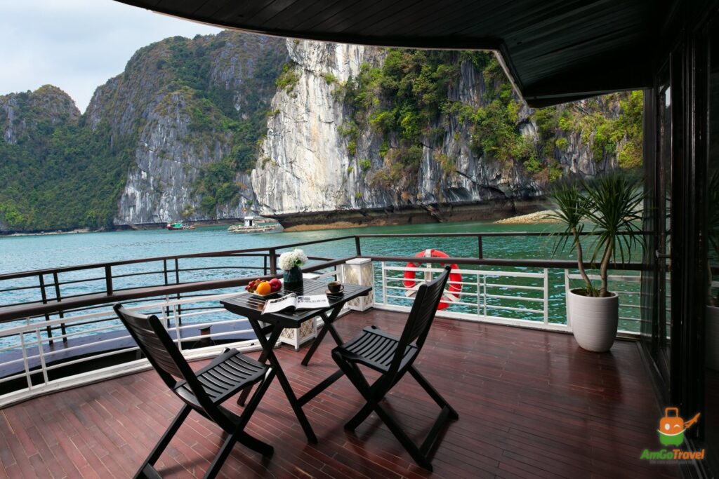 Terrace on the cruise