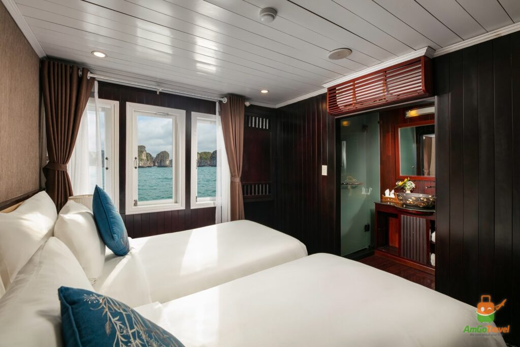 Twin cabin on the cruise
