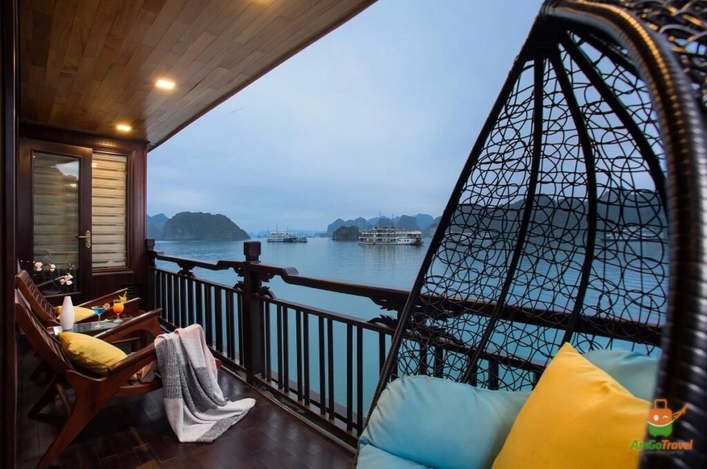 Balcony on La Regina Legend Cruise