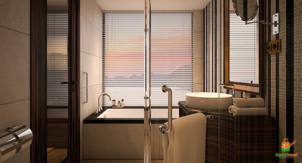 Private balcony on the cruise