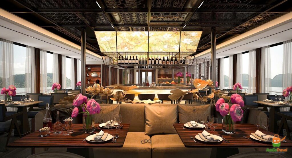 Restaurant on La Sen of the Bay Cruise