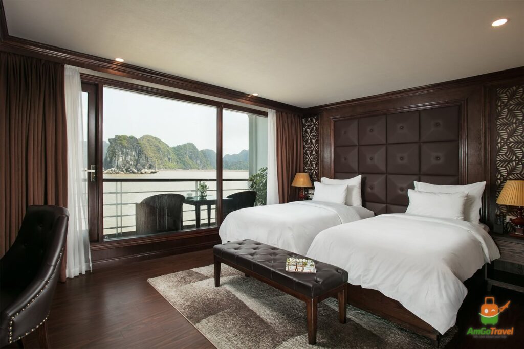 Twin cabin on the cruise