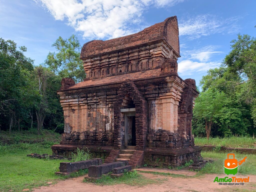 Cham brick tower at My Son Sanctuary, Quang Nam