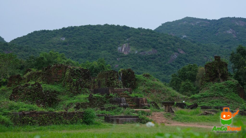 The green valley around My Son Sanctuary