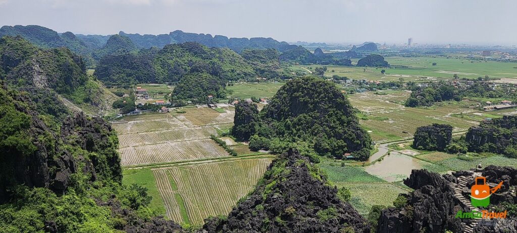 View over Tam Coc from Hang Mua viewpoint, Ninh Binh