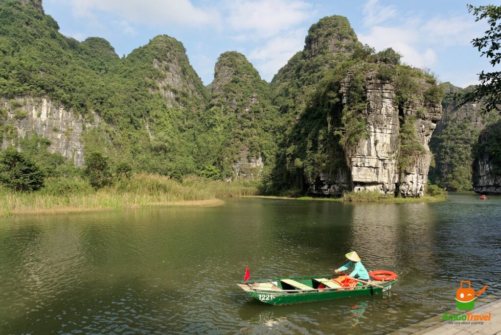 Trang An in Ninh Binh, one of the best places to visit in Northern Vietnam