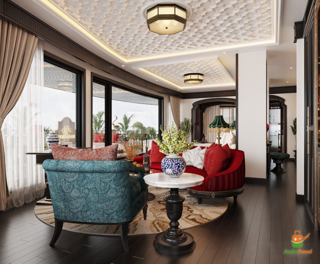 Lounge on Orient Legacy Cruise
