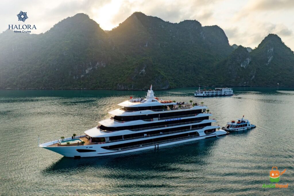 Orient Legacy Cruise seen from the water